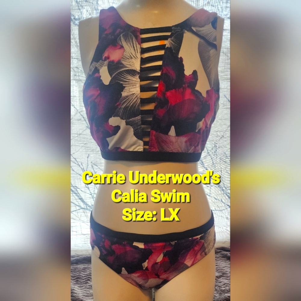 Carrie Underwood Calia Two Piece Swim